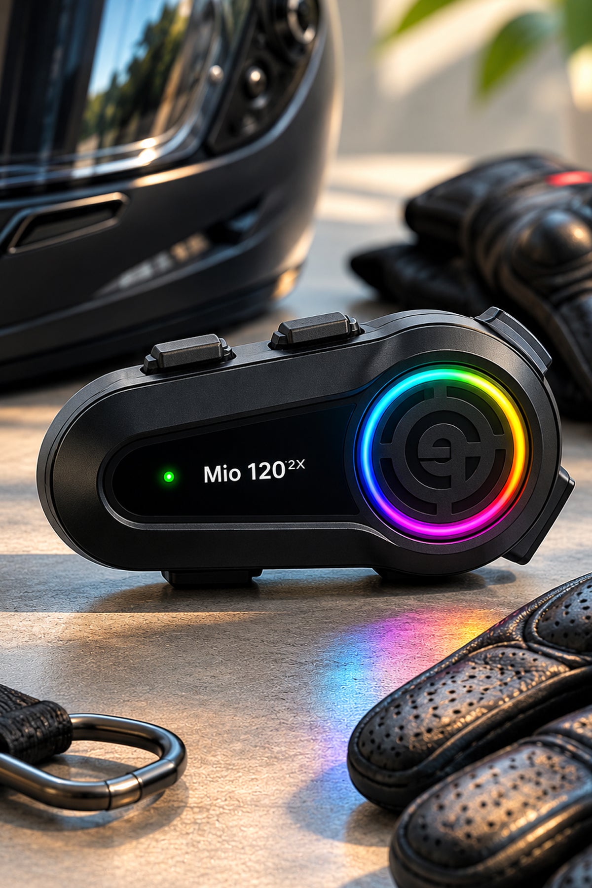 Mio 120 2x RGB İnterkom Kulaklık Siyah