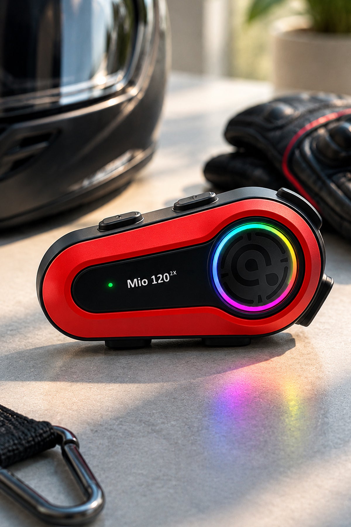Mio 120 2x RGB İnterkom Kulaklık Turuncu