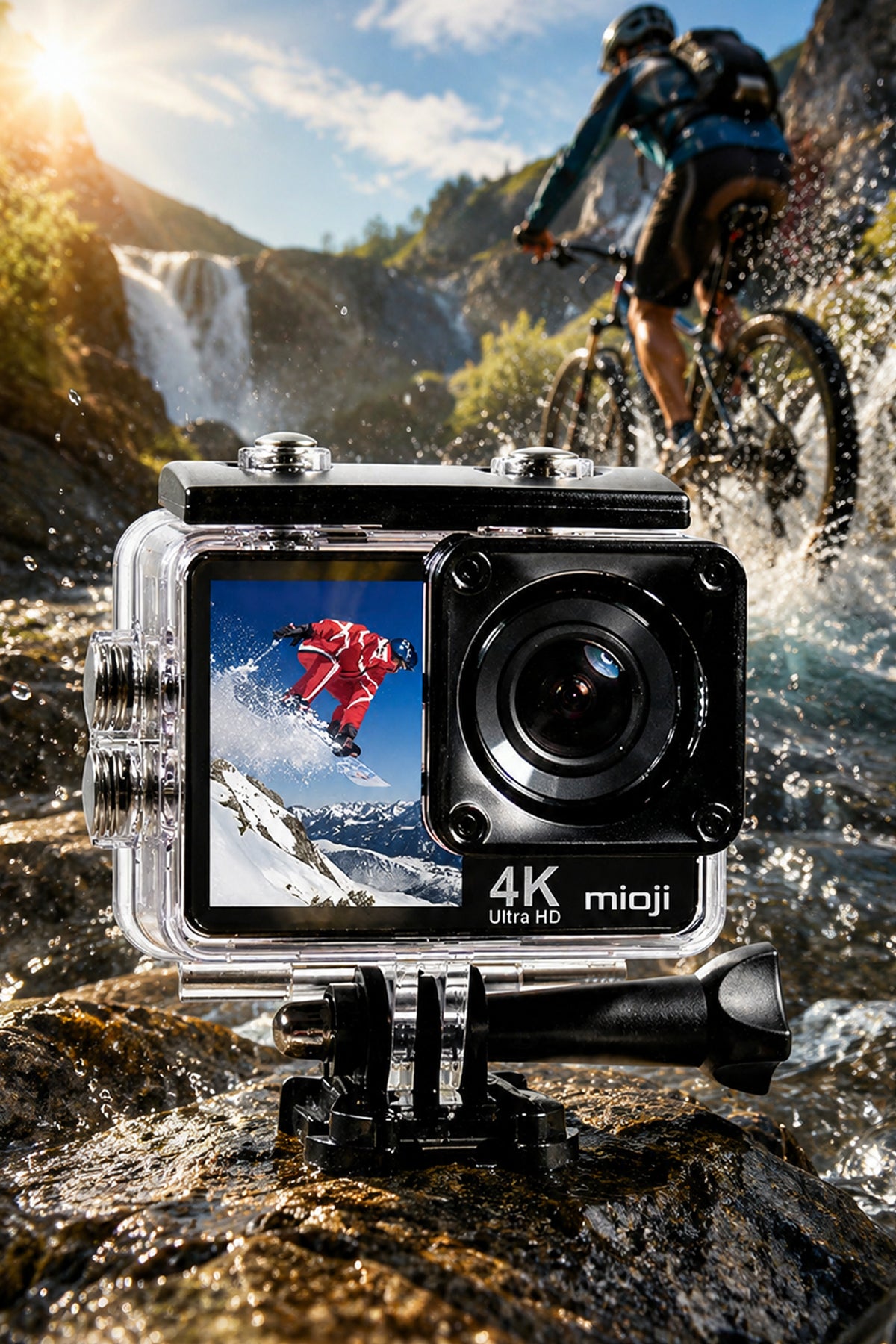 Action 12X 4K 60FPS 20MP Aksiyon Kamerası