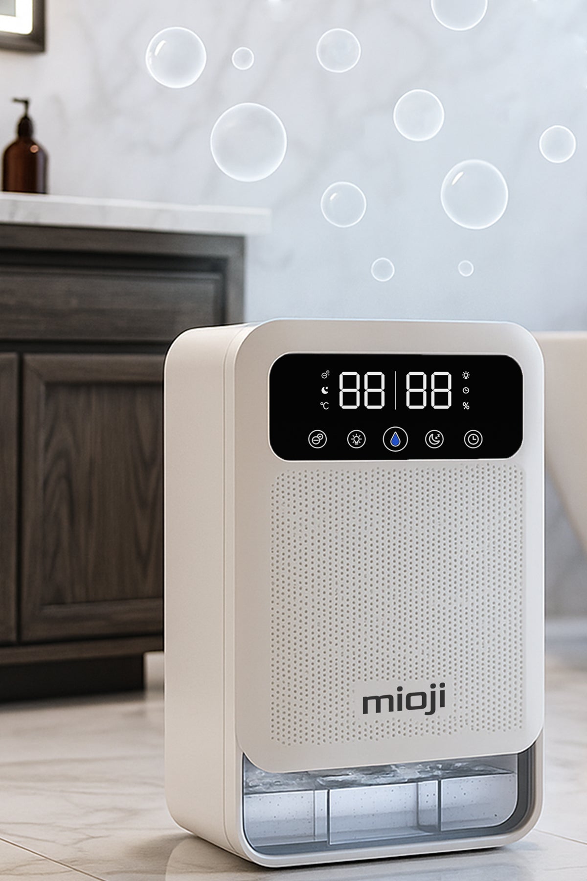 Mioji Mio 30NEC Pro Nem Alma ve İyon Hava Temizleme Cihazı Beyaz