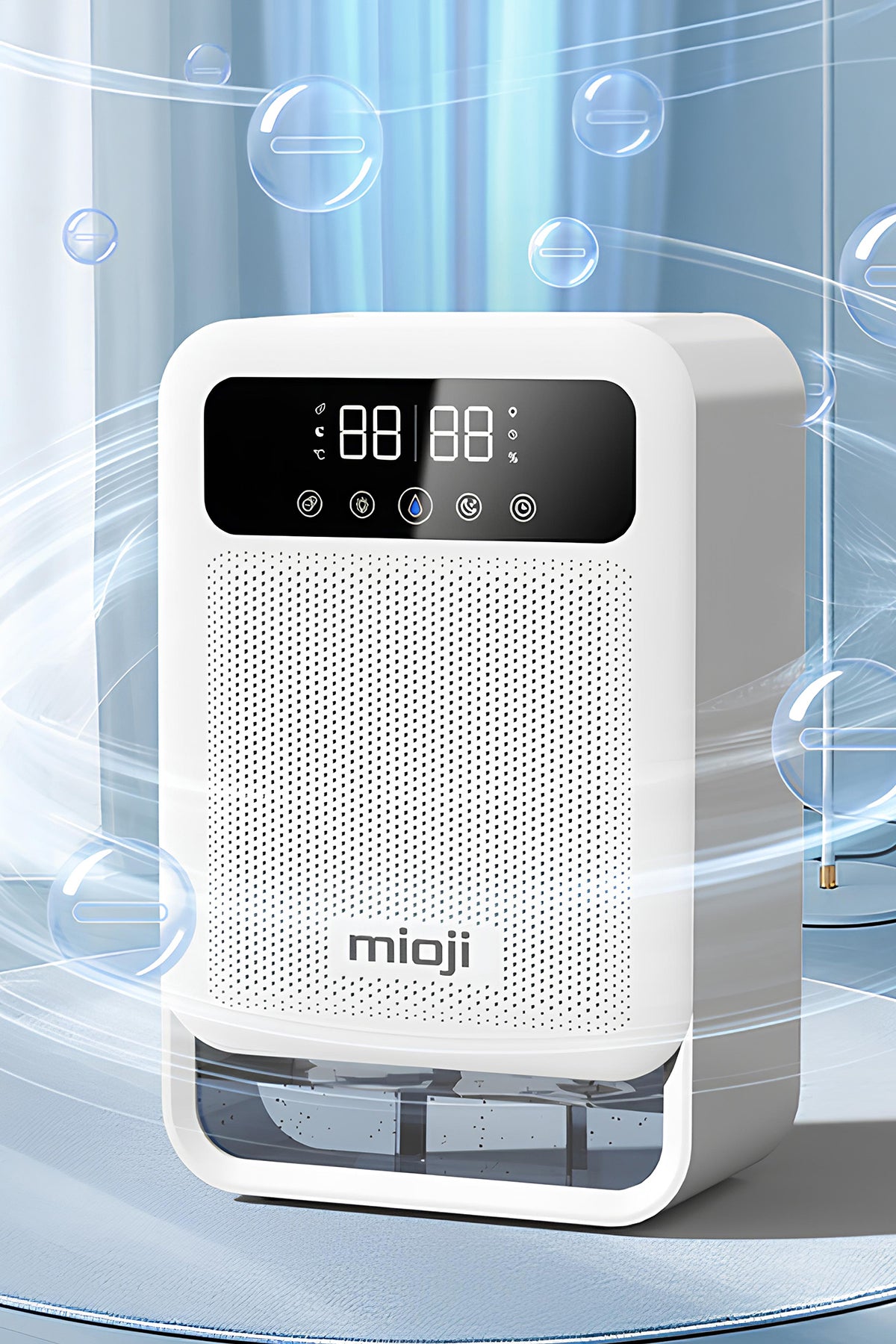 Mioji Mio 30NEC Pro Nem Alma ve İyon Hava Temizleme Cihazı Beyaz
