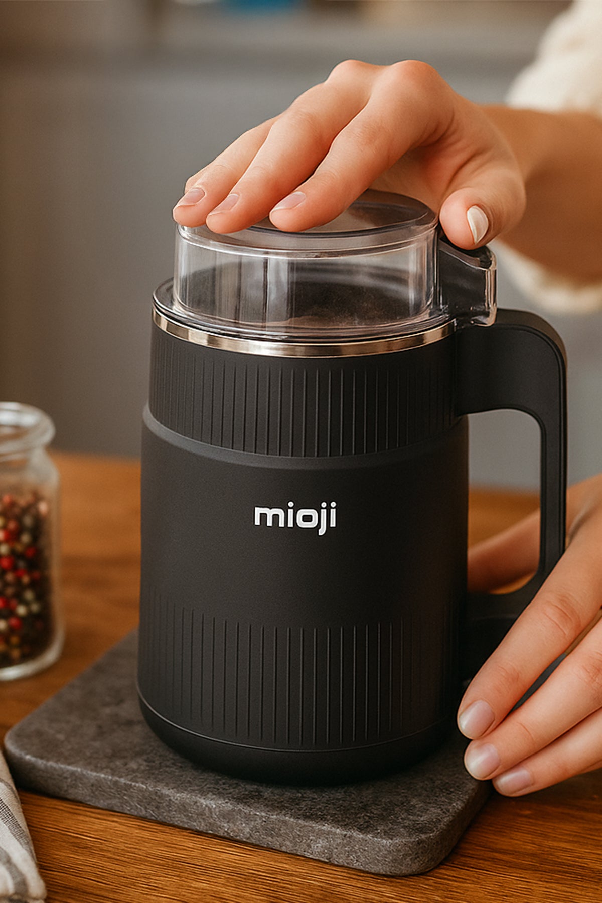 Mio CG34 Baharat ve Kahve Öğütücü Siyah