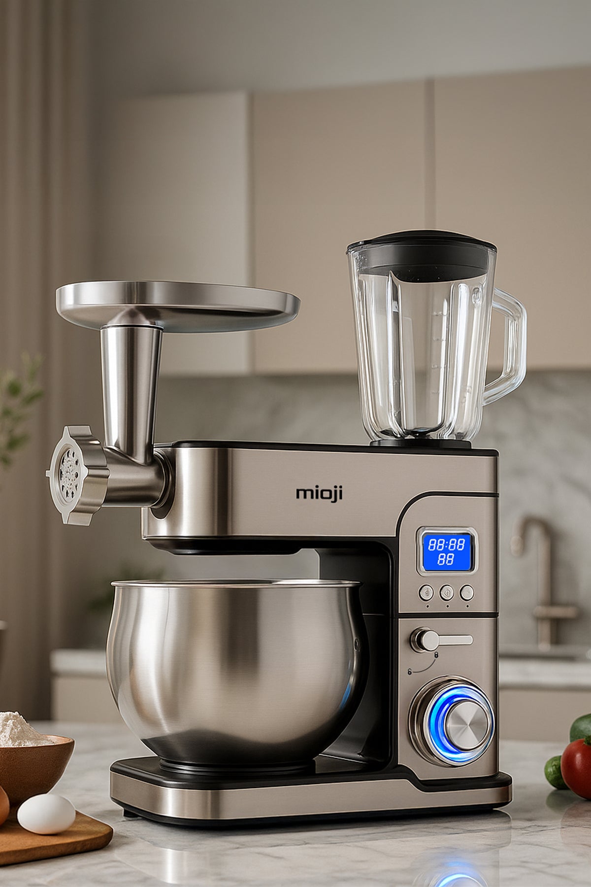 Mio MX10 6L 1500W İnox 3'ü 1 Arada Mutfak Şefi