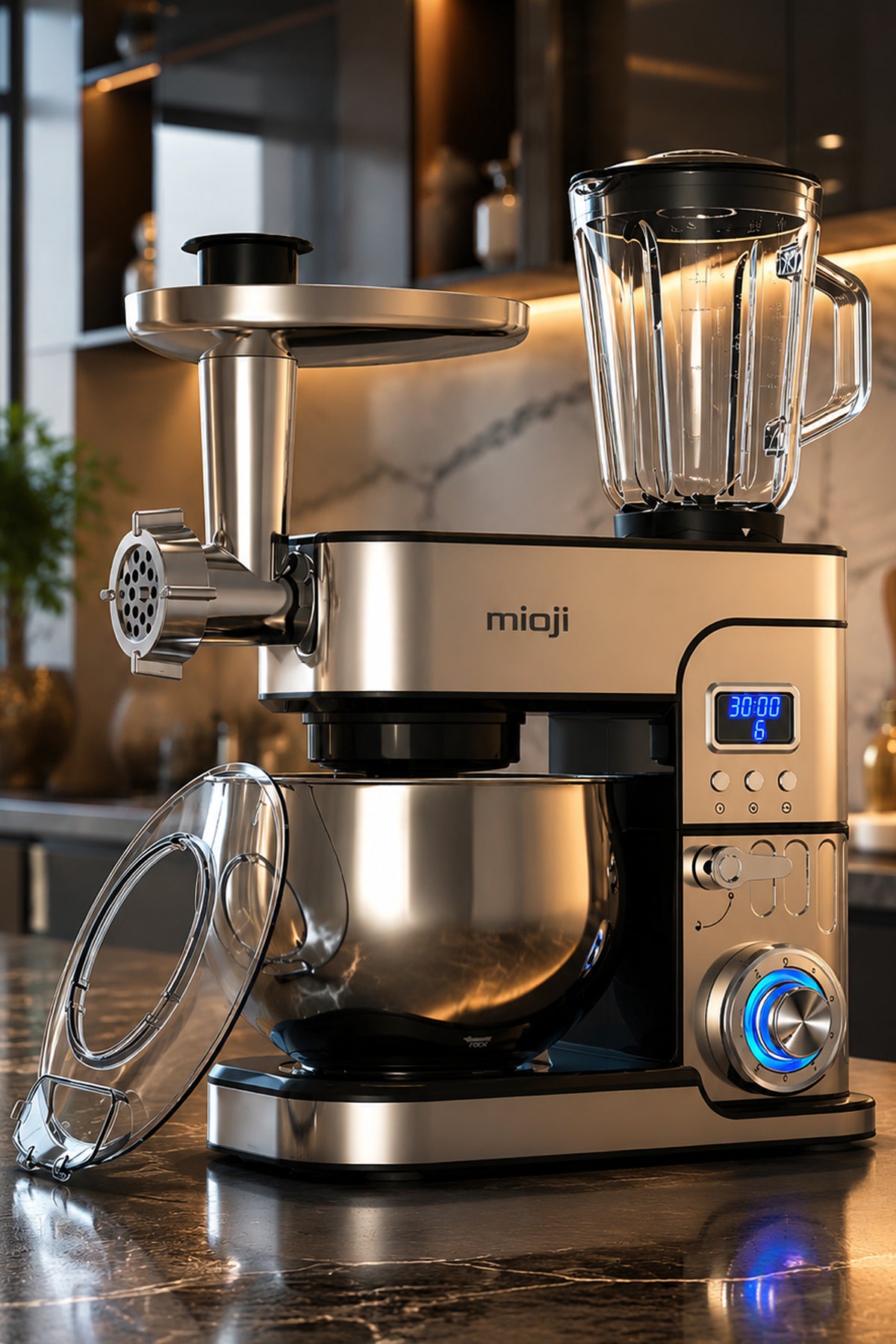 Mio MX10 6L 1500W İnox 3'ü 1 Arada Mutfak Şefi