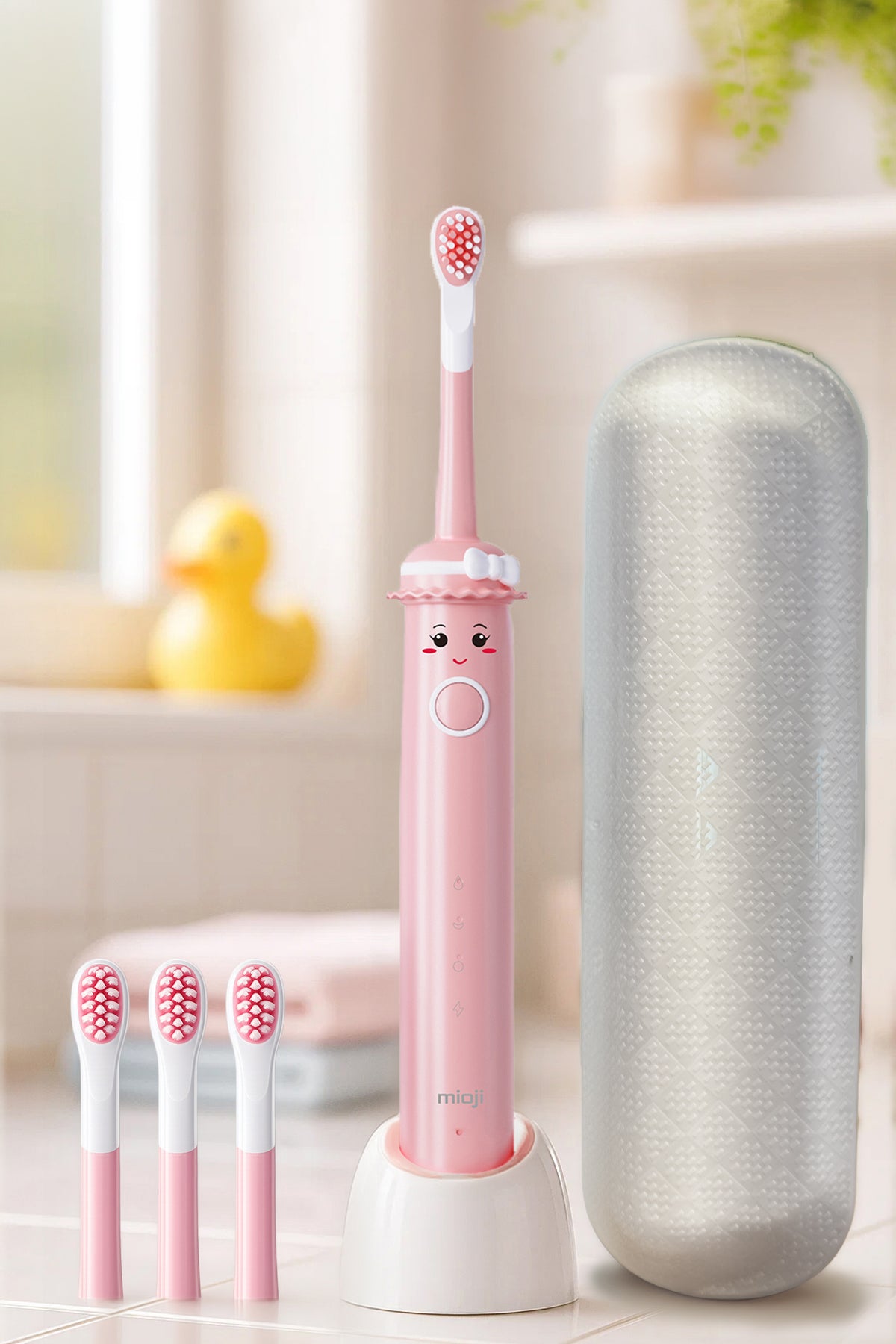 Mioji Oral B2 Kids Care Diş Fırçası Pembe
