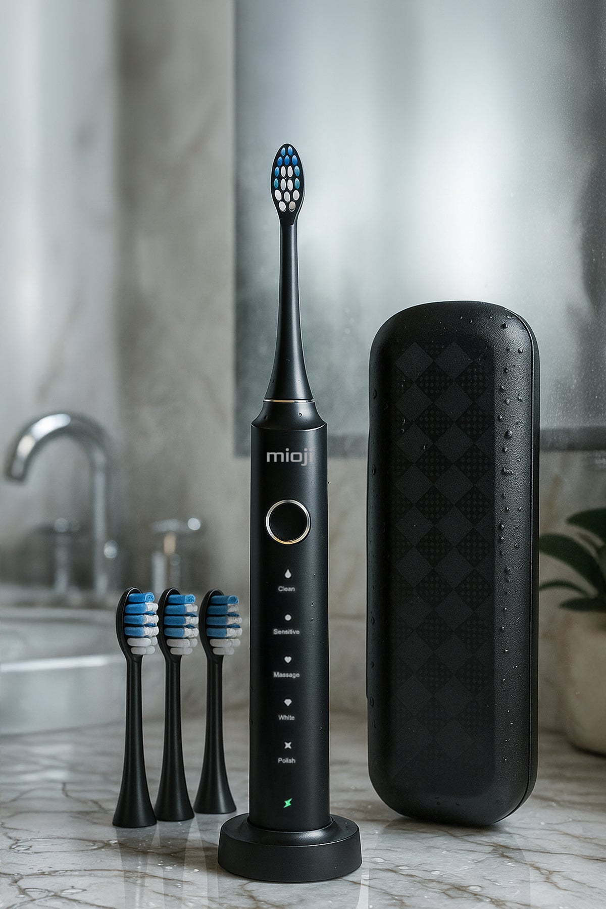 Mioji Oral B6 Care 4-in-1 Ağız Bakım Seti Siyah