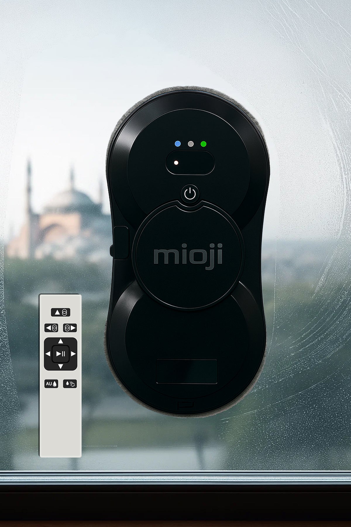 VLR2 Cam Temizleme Robotu Siyah