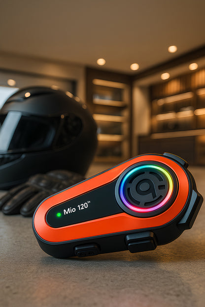 Mio 120 2x RGB İnterkom Kulaklık Turuncu