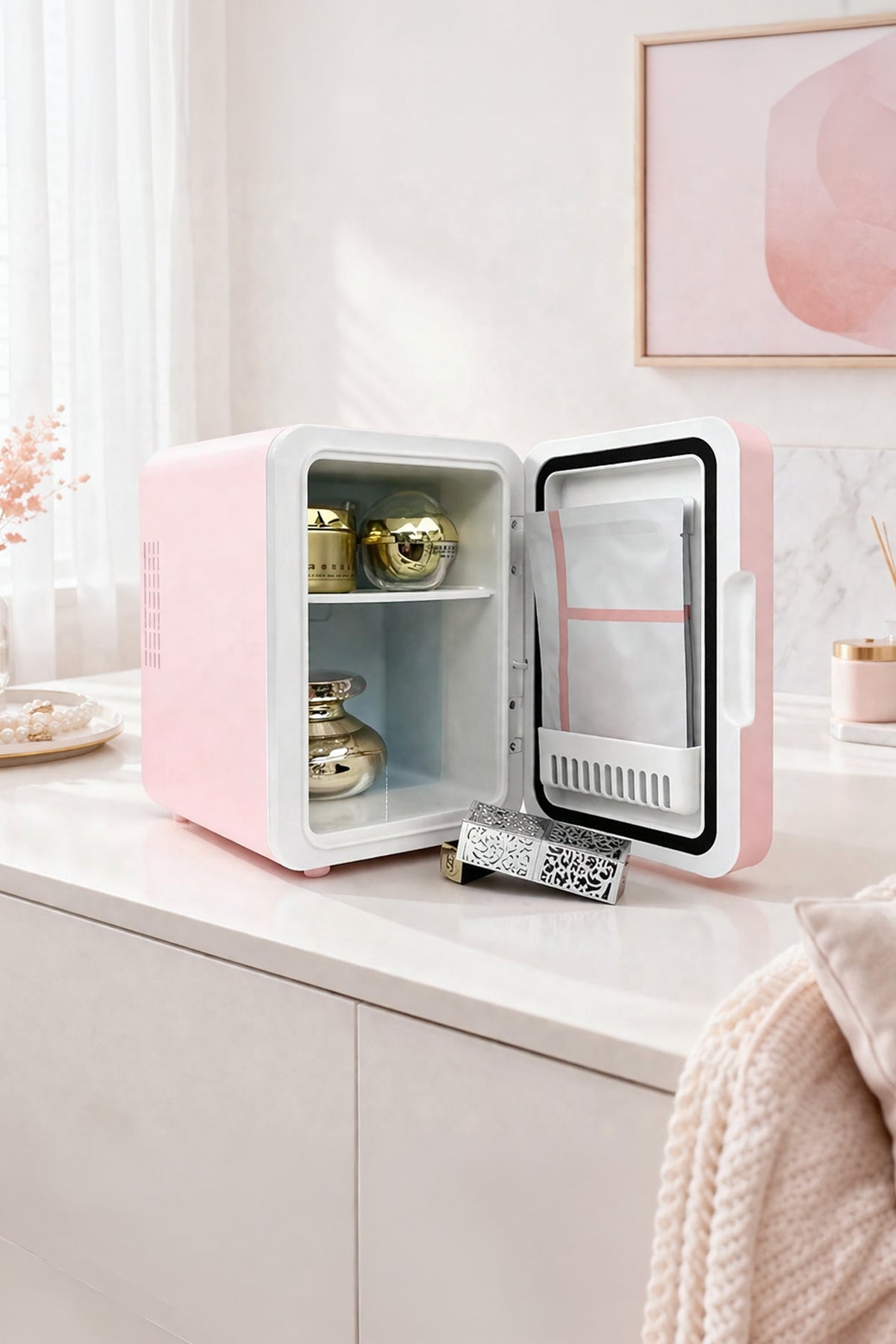 Mio 212 Kozmetik Dolabı Pembe