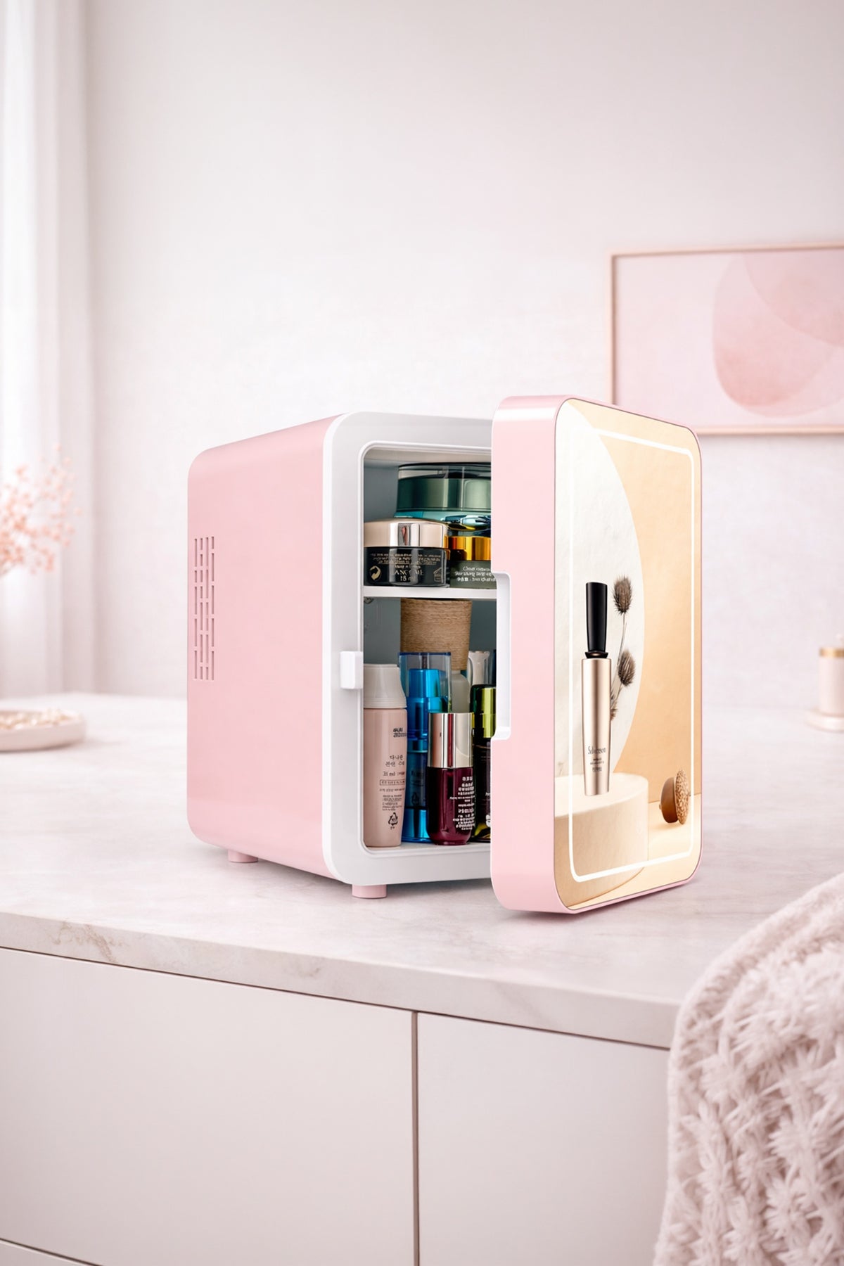 Mio 212 Kozmetik Dolabı Pembe