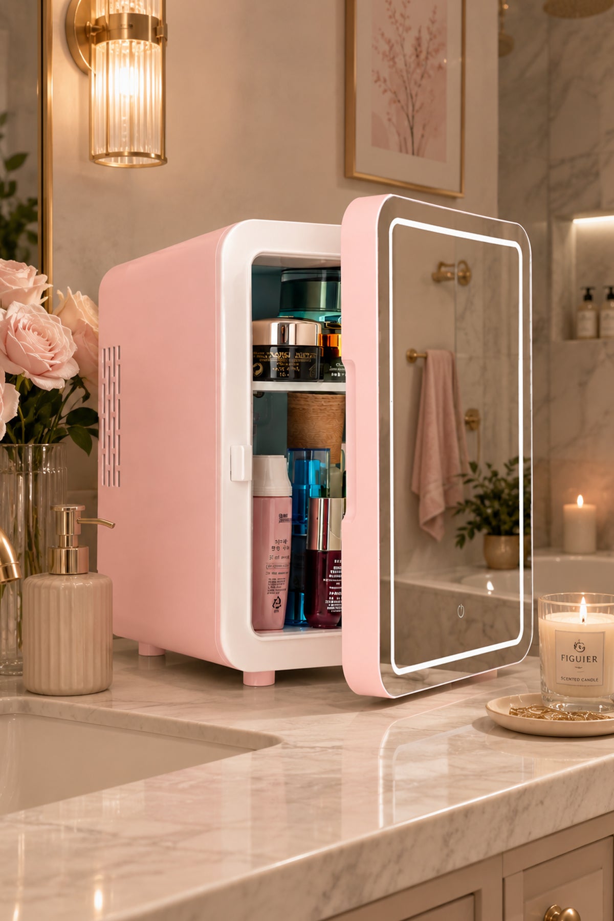 Mio 212 Kozmetik Dolabı Pembe