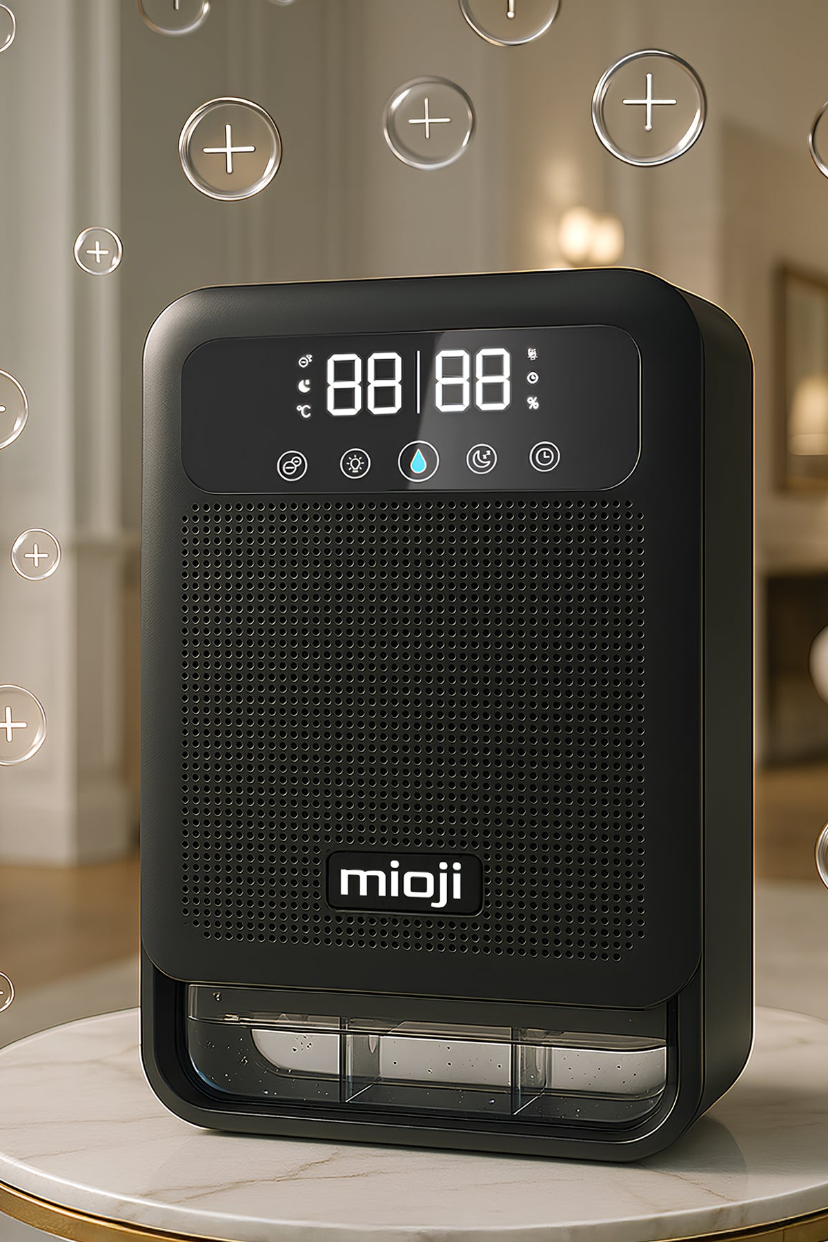 Mioji Mio 30NEC Pro Nem Alma ve İyon Hava Temizleme Cihazı Siyah