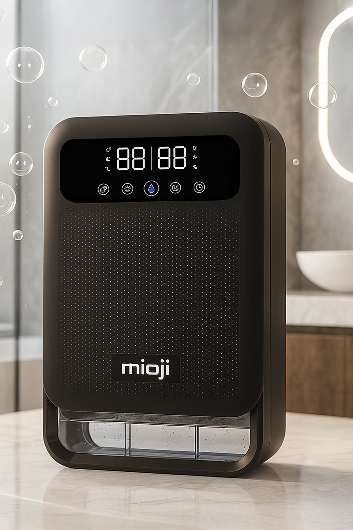Mioji Mio 30NEC Pro Nem Alma ve İyon Hava Temizleme Cihazı Siyah