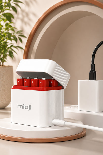 Mio BT12 Pil Şarj Cihazı Beyaz