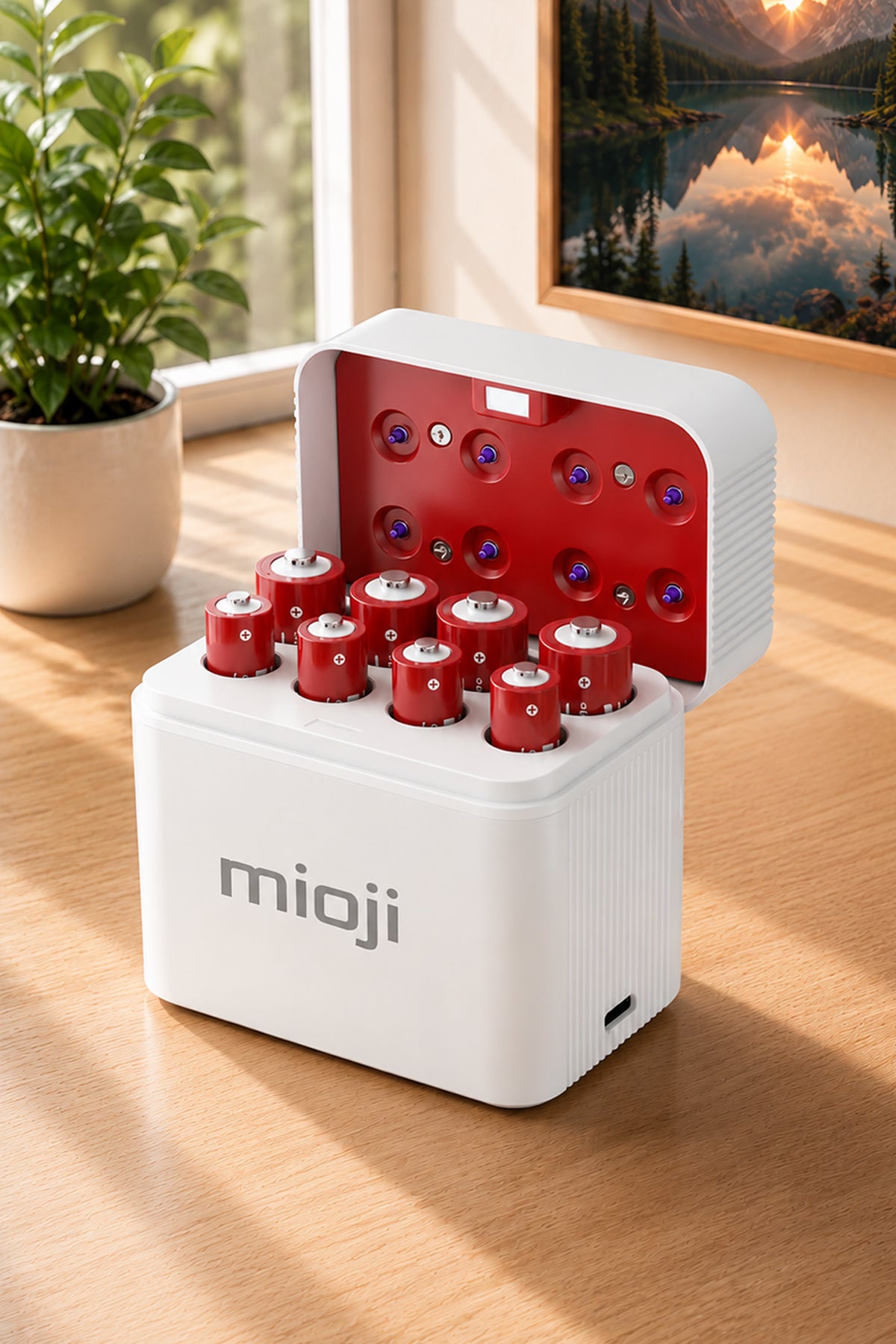 Mio BT12 Pil Şarj Cihazı Beyaz