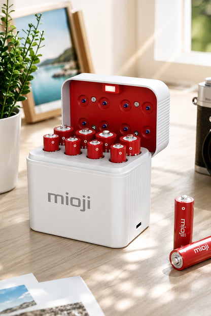 Mio BT12 Pil Şarj Cihazı Beyaz
