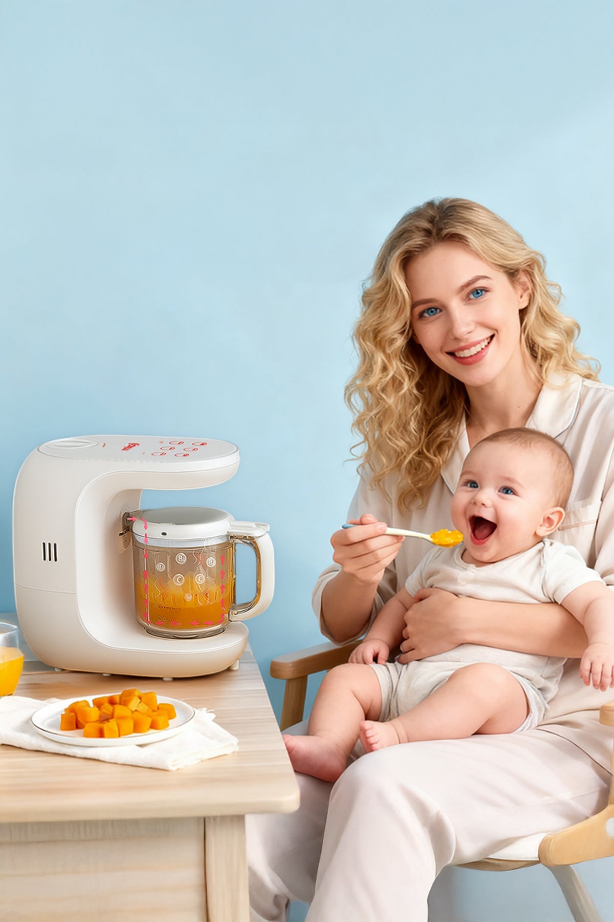 Baby Mix1 Bebek Maması Buharlı Pişirici