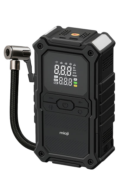Mio D8H Premium 4in1 48000mAh 3000A Akü Takviye + Hava Pompası + Led Fener + Powerbank
