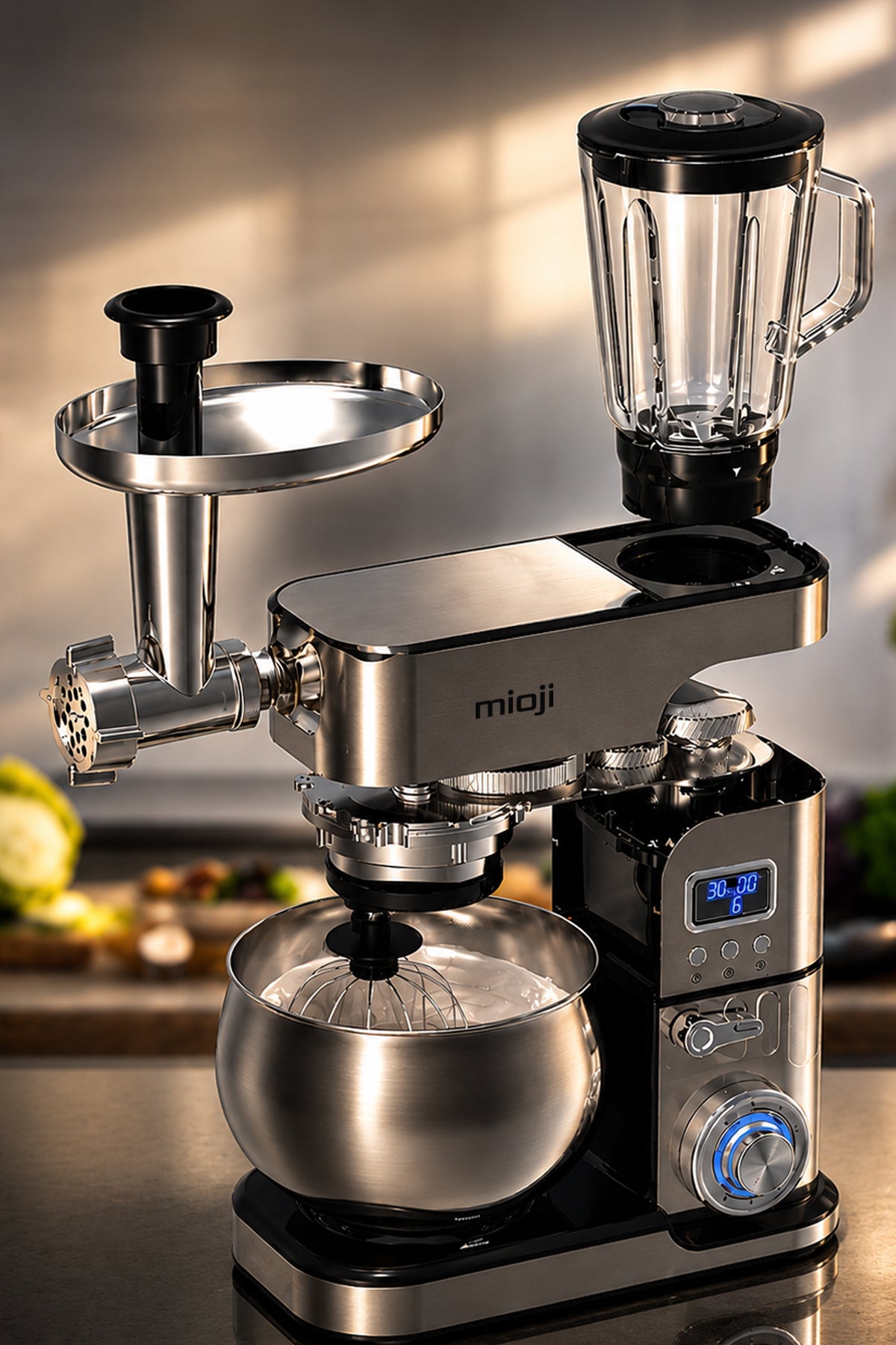 Mio MX10 6L 1500W İnox 3'ü 1 Arada Mutfak Şefi 