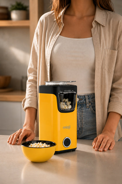 Mio POPX1 Mısır Patlatma Makinesi Sarı