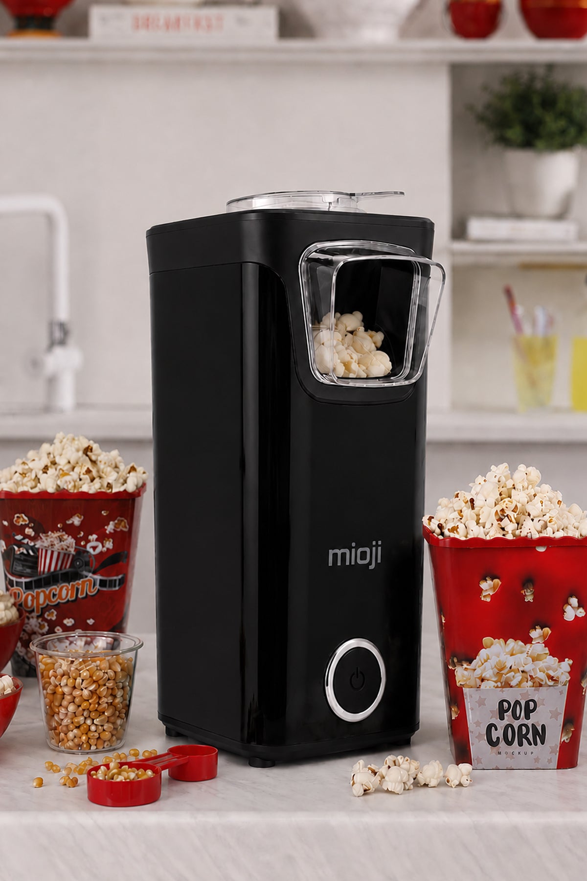 Mio POPX1 Mısır Patlatma Makinesi Siyah